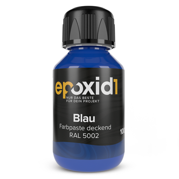 Epoxid1 blaue Epoxidharz Farbpaste