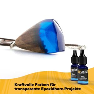 Epoxidharz BLAU transparente Farbe 10g