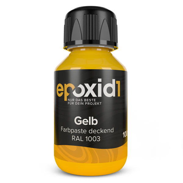 Epoxid1 gelbe Epoxidharz Farbpaste