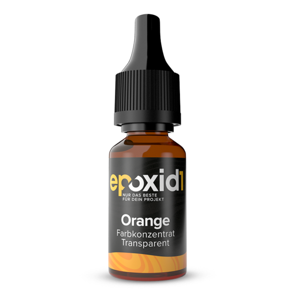 Epoxid1 orangene Epoxidharz Tinte