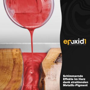 Epoxidharz PERLROT metallic Farbe 40g