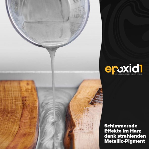 Epoxid1 silbernes Epoxidharz Pigment für kraftvolle Ergebnisse