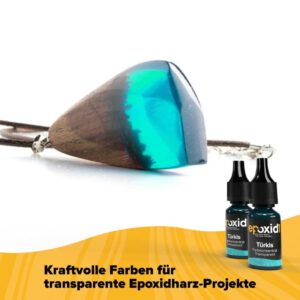 Epoxidharz TÜRKIS transparente Farbe 10g